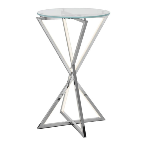 Finesse Decor led side table // round, small