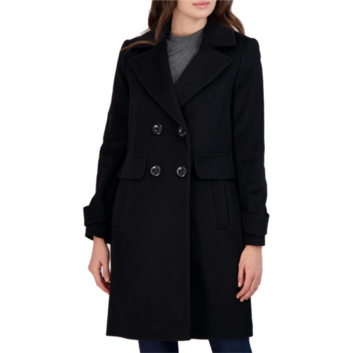 Sam Edelman womens wool blend lightweight walker coat