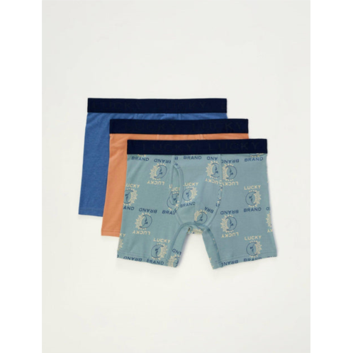 Lucky Brand 3 pack stretch boxer briefs