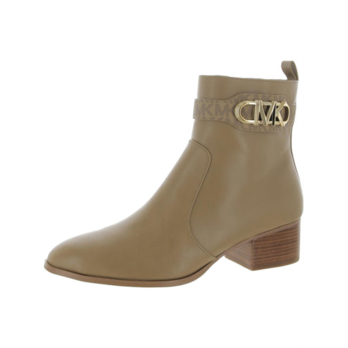 Michael Michael Kors parker womens leather ankle booties