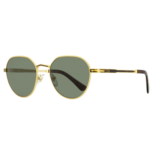 Persol mens oval sunglasses po2486s 1109/58 gold/havana 53mm