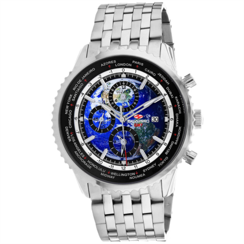 Seapro mens blue dial watch