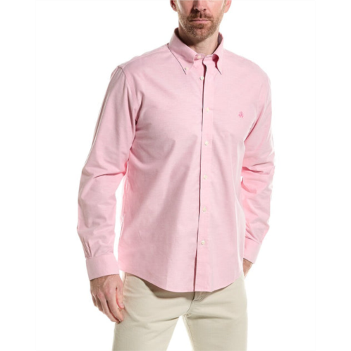 Brooks Brothers solid regular fit woven shirt