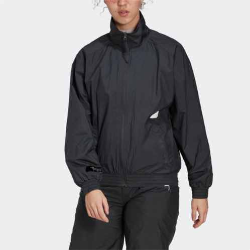 Adidas womens woven track top