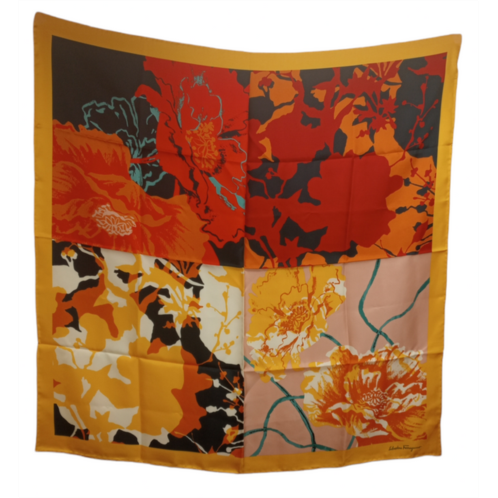 Ferragamo salvatore womens 727123 print silk scarf