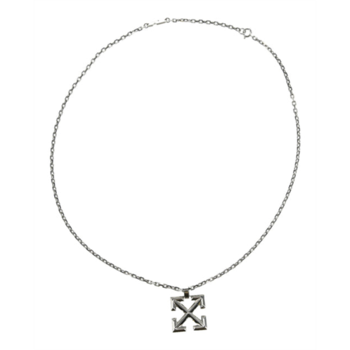Off-White arrow chain drop necklace