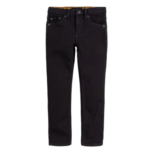 LEVI black 510 teen skinny jeans