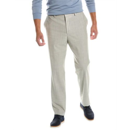 Hugo boss allover pattern wool-blend trouser