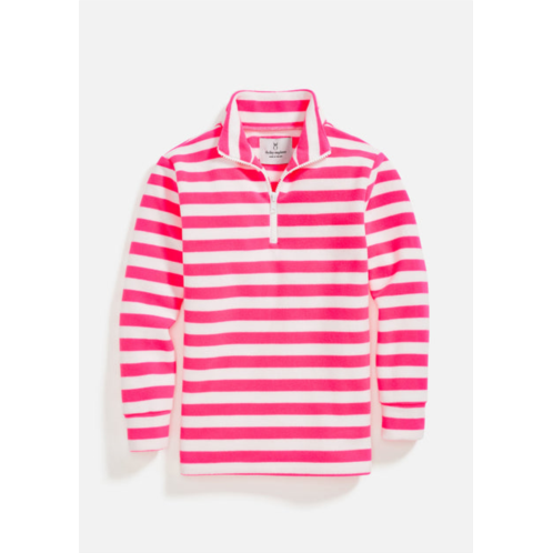 Dudley Stephens kids windabout pullover in striped fleece