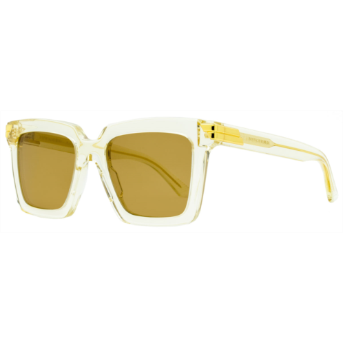 Bottega Veneta womens sunglasses bv1005s 005 transparent beige 53mm