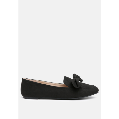 London Rag remee front bow loafers