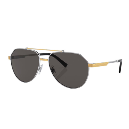 Dolce & Gabbana dg 2288 131387 59mm unisex aviator sunglasses