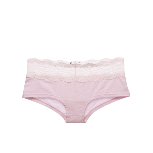 Cosabella womens dolce boyshort in ice pink