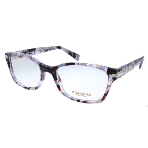 Coach hc 6065 5548 51mm womens rectangle eyeglasses 51mm