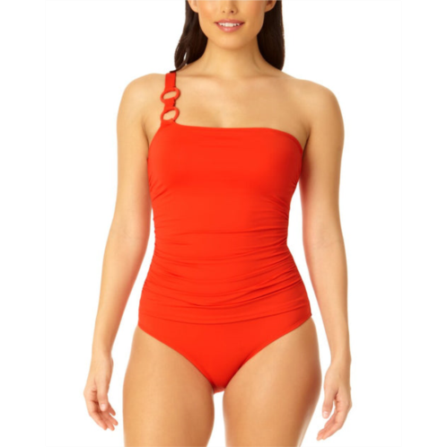 Anne Cole ring strap assymetric one-piece