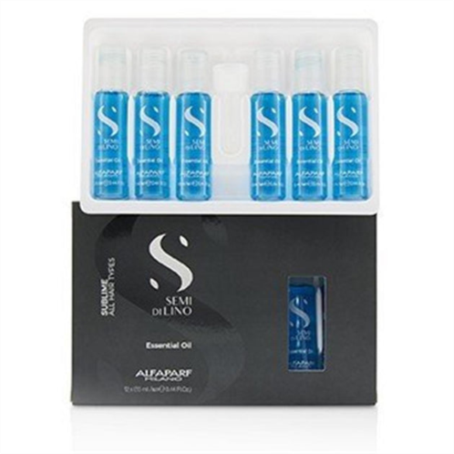 Alfaparf 222738 12 x 13 ml & 0.44 oz semi di lino sublime essential oil for all hair types