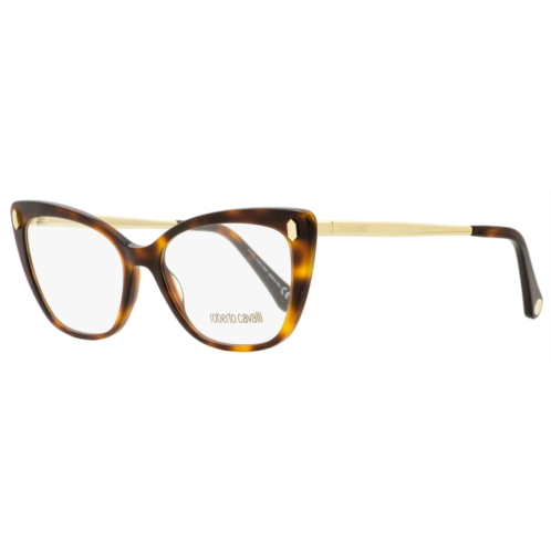 Roberto Cavalli womens butterfly eyeglasses rc5110 052 havana/gold 52mm