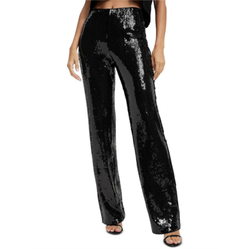 Good American juniors womens sequined pull on dress pants