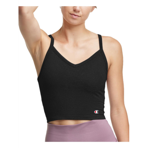 Champion womens cropped fitness tank top
