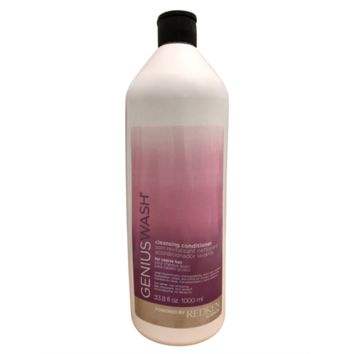 Redken genius wash cleansing conditioner coarse hair 33.8 oz