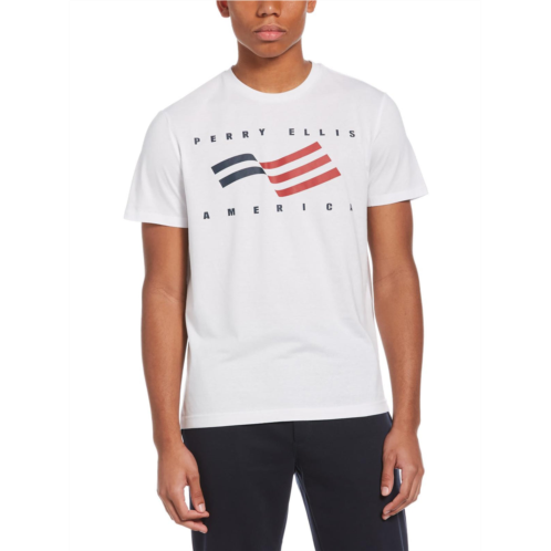Perry Ellis america mens cotton graphic t-shirt