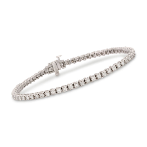 Ross-Simons diamond tennis bracelet in sterling silver