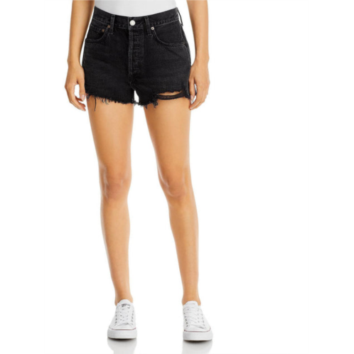 Agolde parker womens high rise vintage cutoff shorts