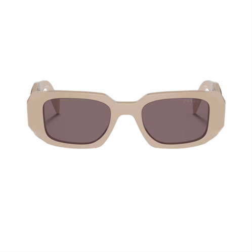 Prada pr 17ws vyj6x1 49mm womens rectangular sunglasses