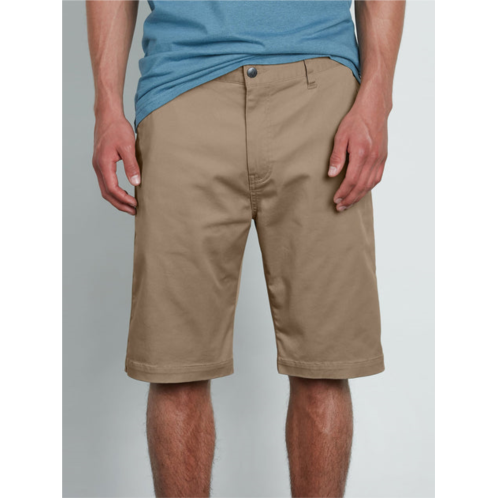 Volcom vmonty stretch shorts - khaki