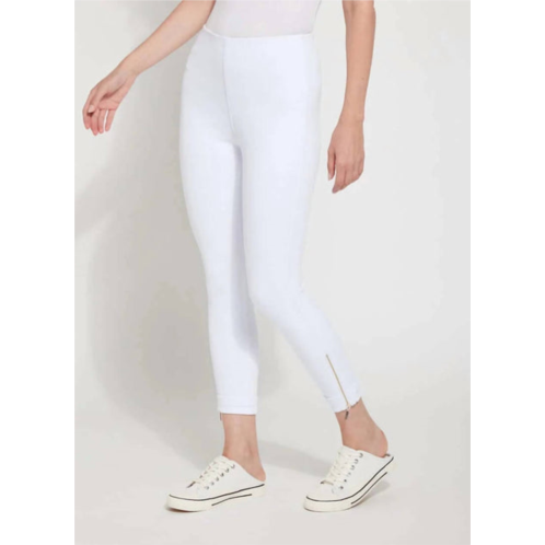 Lysse toothpick denim jean leggings in white