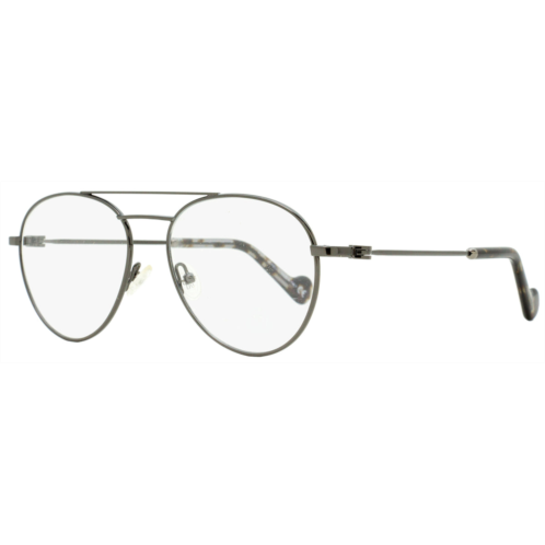 Moncler womens eyeglasses ml5023 008 dark gunmetal/gray havana 54mm