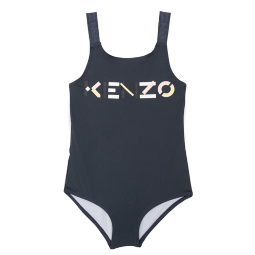 KENZO grey logo swimsuit