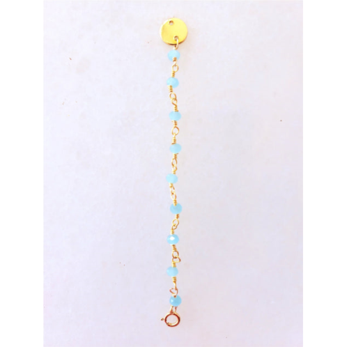 A Blonde and Her Bag semi-precious bead necklace extender