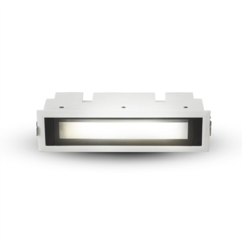 VONN Lighting slice 6.5 led fixed recessed downlight w/trim 100-277v beam angle 65 degree white