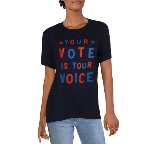 Girl Dangerous your vote is your voice womens graphic short sleeve t-shirt
