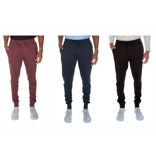 Unsimply Stitched jersey light weight cuffed jogger value pack