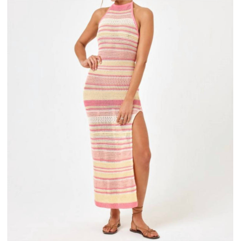 L*SPACE kaye cover-up dress in natadola stripe
