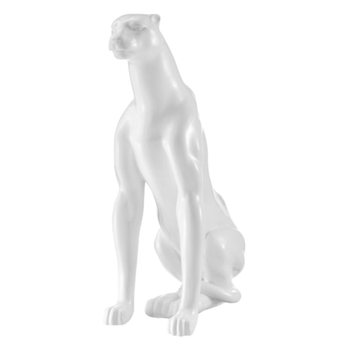 Finesse Decor boli sitting panther sculpture
