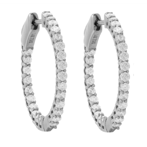 DIANA M. 1.00 carat diamond earrings