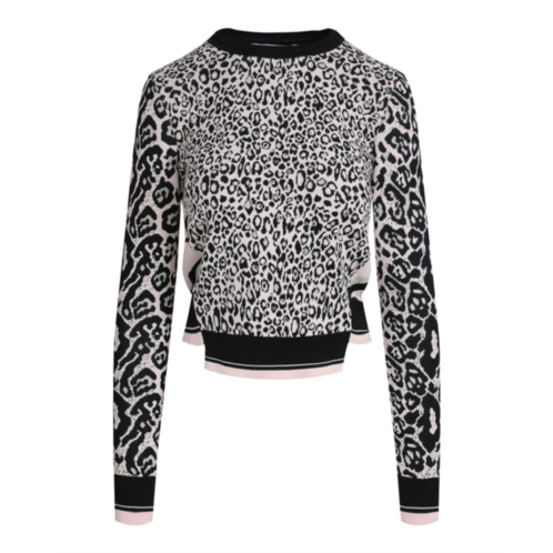 Stella McCartney leopard-print woolblend sweater