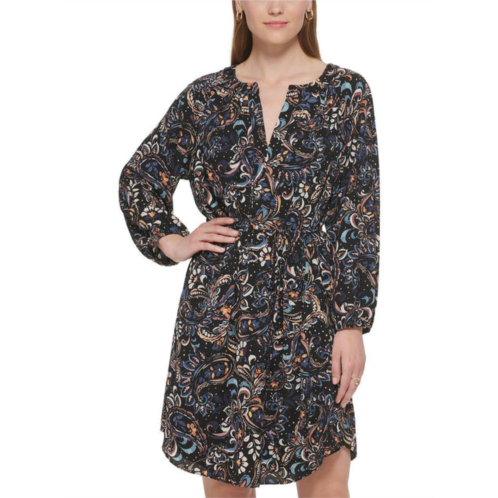 Vince Camuto womens print above knee shift dress