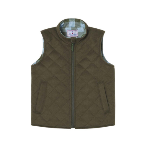 Classic Prep wills quilted wool-blend vest