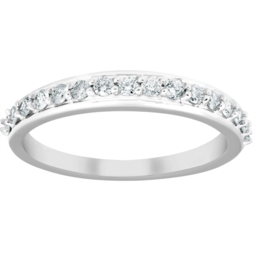 Pompeii3 1/3ct diamond wedding ring 14k white gold womens 16 stone band