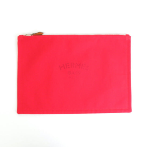 Hermes neobain cotton clutch bag (pre-owned)