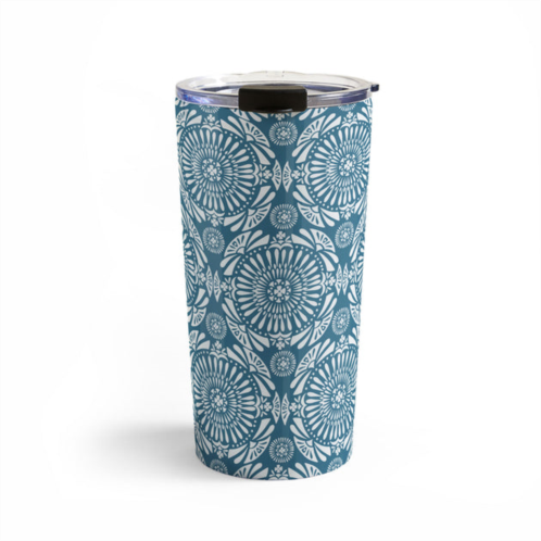 Deny Designs heather dutton mystral mineral blue travel mug