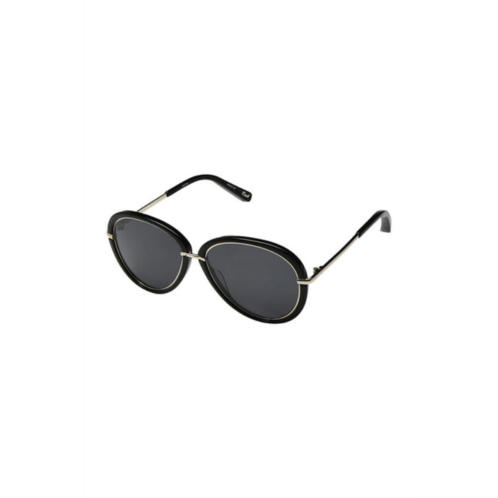 ELIZABETH AND JAMES reed sunglasses in black