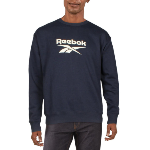 Reebok mens logo crewneck sweatshirt