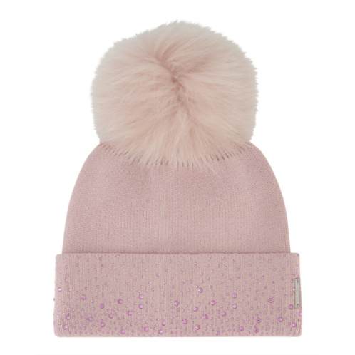 Gorski knit hat with pompom