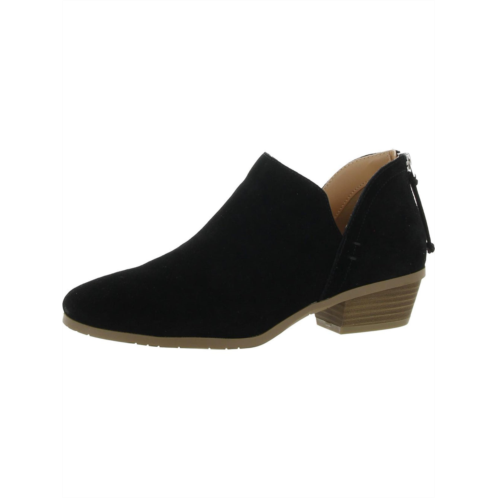 Kenneth Cole Reaction side way womens block heel round toe ankle boots