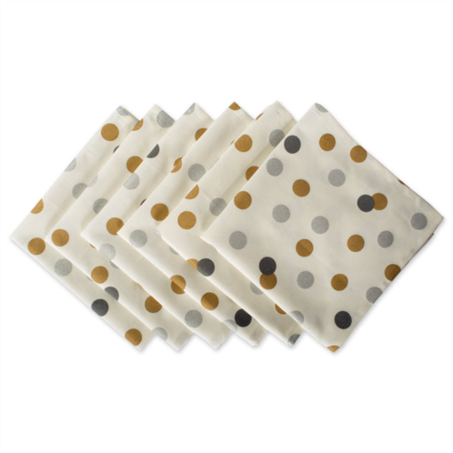 DII printed metallic confetti napkin (set of 6)
